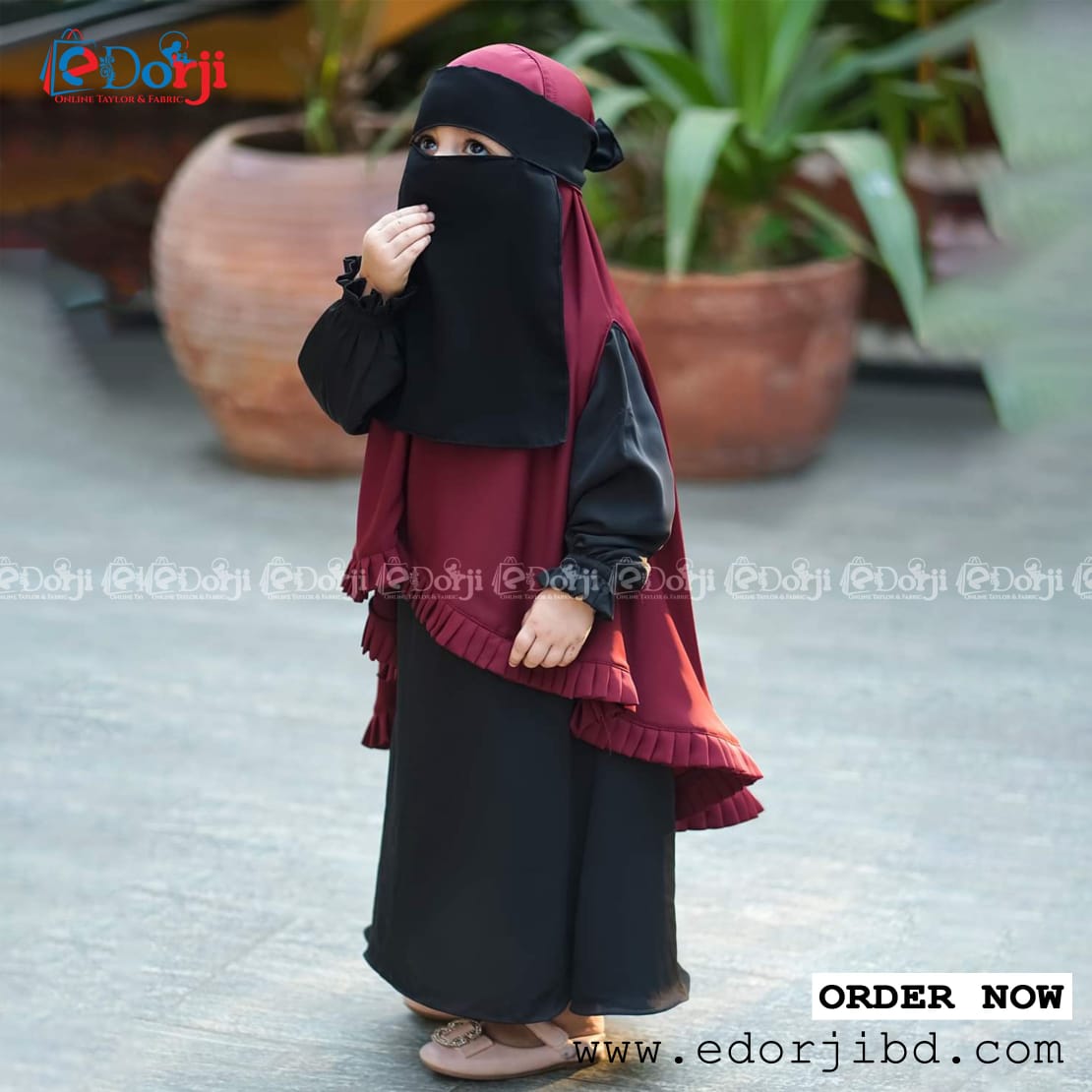 M-000 বেবি বোরখা