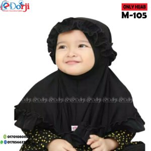M-105 black সিঙ্গেল রেডি হিজাব